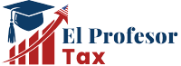 El Profesor Tax - Logo